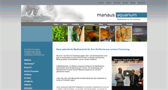 Desktop Screenshot of manaus-aquarium.de