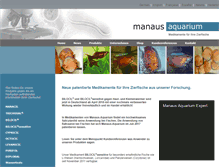 Tablet Screenshot of manaus-aquarium.de